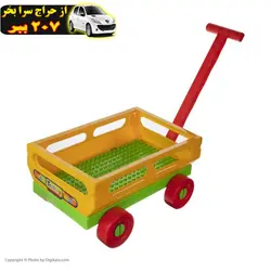 ست شن بازی زرین تویز طرح ارابه مدل E17