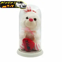 عروسک مدل خرس تراریوم کد ۱ ارتفاع ۲۰ سانتی متر