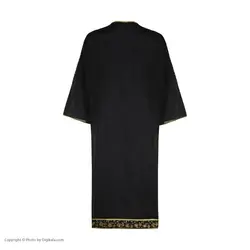 مانتو زنانه مدل لینن پولک پوزی