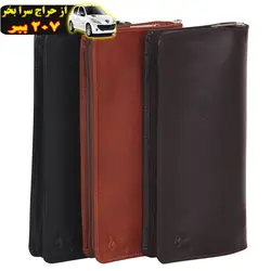 کیف دسته چک چرم بارز مدل DM76