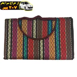 زیرانداز سفری   نفره طرح جاجیم طرح    محصول      348614