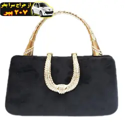 کیف مجلسی زنانه طرح دهنه نعل اسبی محصول249801