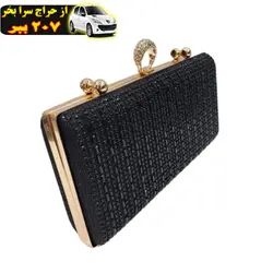 کیف مجلسی زنانه طرح انگشتی محصول249753