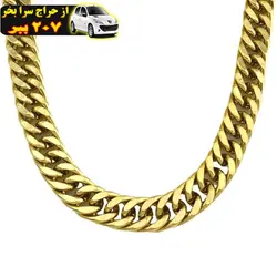 زنجیر مردانه طرح کارتی شماره N4465  محصول77834