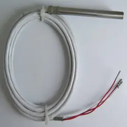 سنسور دما PT100 سیمی فابریک سیم نقره اندود جومو