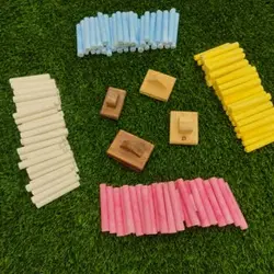 گچ رنگی