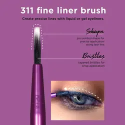 ست براش 8 عددی سایه و ابرو ریل تکنیک