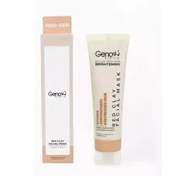 ژنو ماسک خاک رس قرمز صورت و گردن