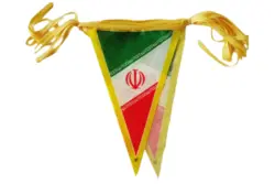 ریسه 9 متری پرچم ایران(مثلثی)