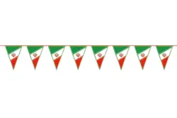 ریسه 9 متری پرچم ایران(مثلثی)