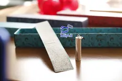 پک حرز پوست آهو و جای حرز نقره ای