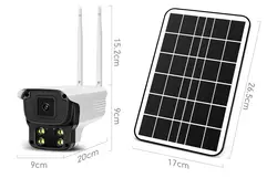 دوربین بالت سولار سیم کارتی 4G وارم لایت