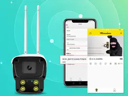 دوربین بالت سولار سیم کارتی 4G وارم لایت