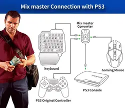 موس و کیبورد کنسول Mix Master مدل 7IN1