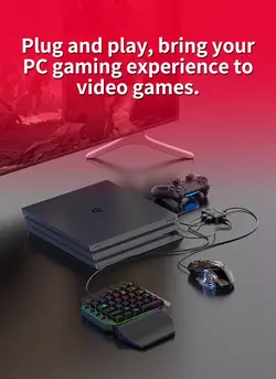 موس و کیبورد کنسول Mix Master مدل 7IN1