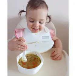 پیش بند سیلیکونی سفید هی اور شی heorshe