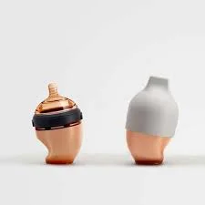 شیشه شیر تمام سیلیکونی هی اور شی 160 میل طوسی heorshe
