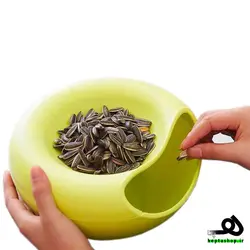 ظرف تخمه (تخمه خوری)| ظرف آجیل | ظرف تنقلات از جنس پلاستیکSeed and nut container
