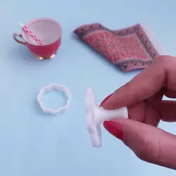 قالب شیرینی چهار قلب کد 472