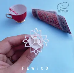 قالب شیرینی طرح چهارلاله کد-461