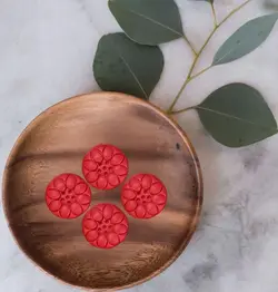 قالب شیرینی برنجی آفتابگردون کد456