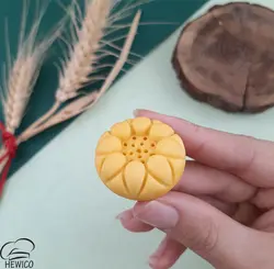 قالب شیرینی برنجی آفتابگردون کد456