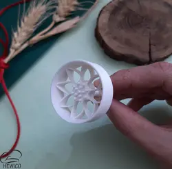 قالب شیرینی برنجی آفتابگردون کد456