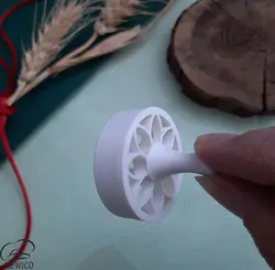 قالب شیرینی برنجی آفتابگردون کد456