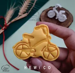 قالب شیرینی دوچرخه کد 448