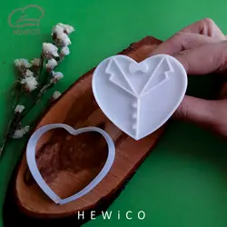 قالب شیرینی | فوندانت | بیسکوییت عروس و داماد کد 383