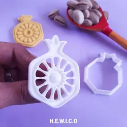 قالب شیرینی انار یلدایی طرح شهناز کد 401