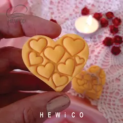 قالب شیرینی طرح قلب جانان کد 412