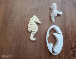 قالب  شیرینی طرح اسب دریایی کد303