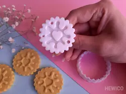 قالب شیرینی طرح دلبر کد 371