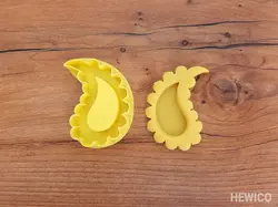 قالب شیرینی طرح بته جقه کد 142