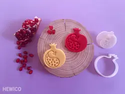 قالب شیرینی طرح انار ترمه کد-338