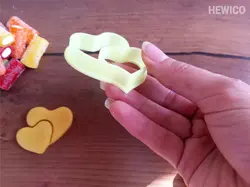 قالب شیرینی طرح قلب عشقولانه کد 350