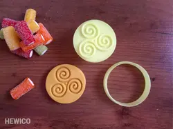 قالب شیرینی پزی طرح دایره رویا کد-352