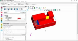 شبیه‌سازی اجسام متحرک موجود در میدان حل (دریچه‌های متحرک) در نرم افزار FLOW3D