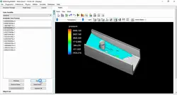 شبیه‌سازی آبشستگی و انتقال رسوب معلق در نرم افزار FLOW3D