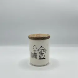 بانکه تکست سرامیکی درب چوب کافی