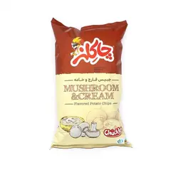 چیپس برگه سیب زمینی قارچ و خامه چارکلز (90 گرمی)