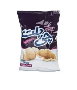 چی پلت فرآورده شده حجیم شده سیب زمینی با طعم سرکه چی توز (90 گرمی)