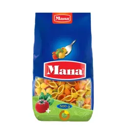 ماکارونی فرمی مدل گوش ماهی سبزیجات mana مانا (500 گرمی)