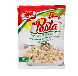 ماکارونی پاستا نیمه آماده با طعم قارچ و پنیر الیت (180 گرمی)