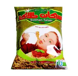 سویا بافت دار ریز دانه تراریخته سبحان طلایی (250 گرمی)