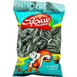 تخمه آفتاب گردان طعم گلپر سنجابک (110 گرمی)