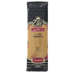ماکارونی اسپاگتی 1/5 قطر زر ماکارون(700 گرمی)