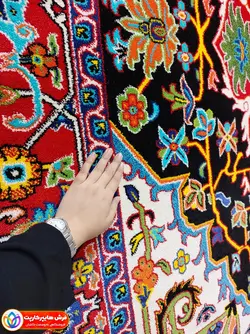 فرش استوک گبه ترنج دار
