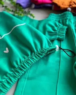 ست کراپ شلوار دخترانه love ♥